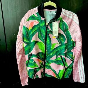 Adidas Women floral jacket
